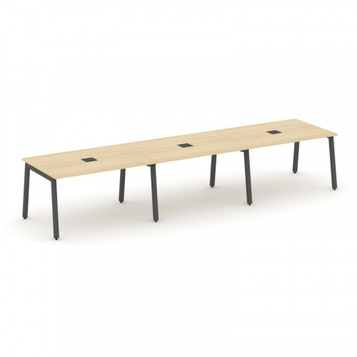 Style Project Стол переговорный SN-5A.SPRG-021 Вяз Благородный/Металл Антрацит 2940*980*750 фото 16