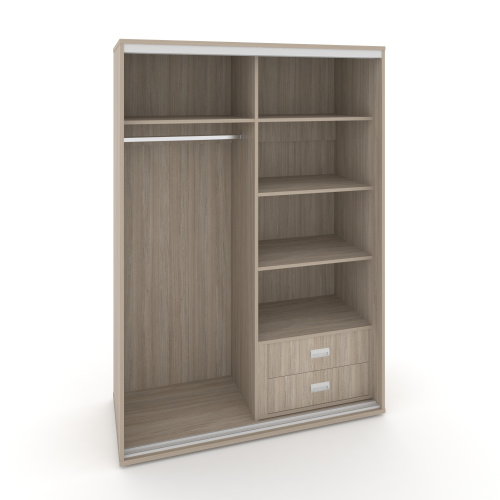 Корпус 2-х секционного шкафа низкого L=1300мм Maris SH.K2-3.2 K1 фото 3 Корпус 2-х секционного шкафа низкого L=1300мм Maris SH.K2-3.2 K1 фото 3