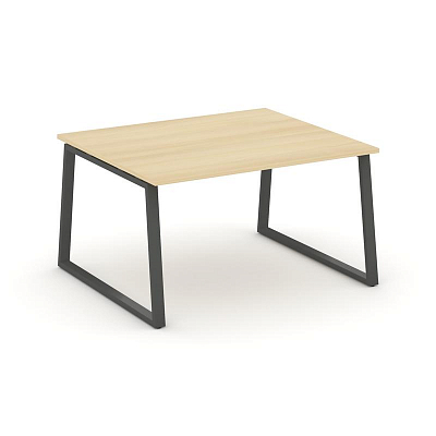 Style Project Стол переговорный SN-6T1.SPRG-034.3 Акация Лорка/Металл Антрацит 1580*1180*750