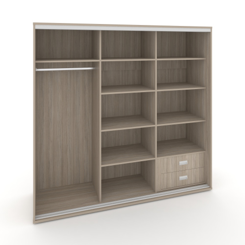 Корпус 3-х секционного шкафа низкого L=2519мм Maris SH.K3-7.2 K1 фото 6