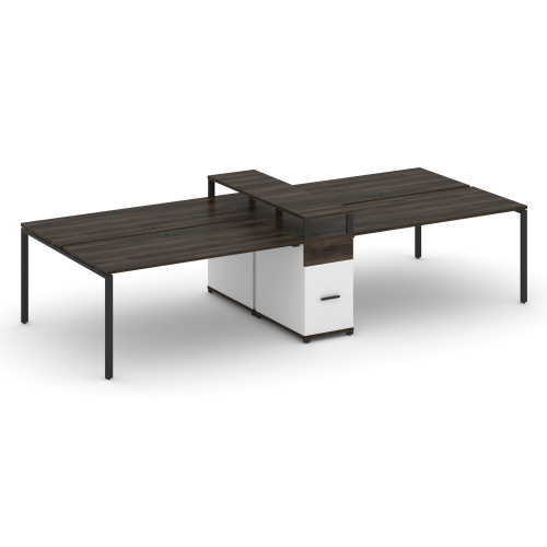 Бенч-система на 4 места с 1 опорной тумбой Concept CN.DRS-440 фото 9 Бенч-система на 4 места с 1 опорной тумбой Concept CN.DRS-440 фото 9