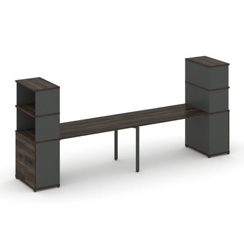 Бенч-система с опорными распашными шкафами Concept CN.ORS-230 фото 3 Бенч-система с опорными распашными шкафами Concept CN.ORS-230 фото 3