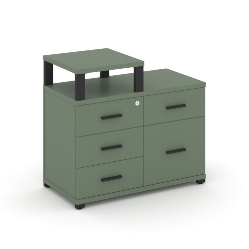 Тумба приставная с 4 ящиками Concept CN.TSP-011 B Тумба приставная с 4 ящиками Concept CN.TSP-011 B