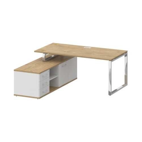 Стол руководителя (С опорной греденцией) Shift SK.SRG-180 (L) Стол руководителя (С опорной греденцией) Shift SK.SRG-180 (L)