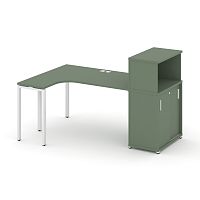 Стол эргономичный с опорным шкафом-купе Concept CN.SA-219(L)