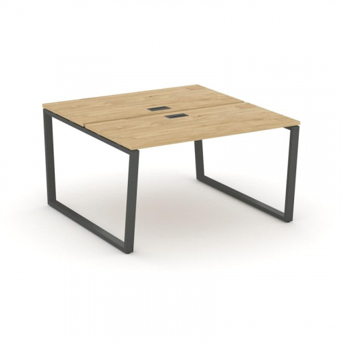 Style Project Рабочая станция 2-х сторон. SN-6T2.DRS-013 Акация Лорка/Металл Антрацит/Заглушка Пласт фото 22