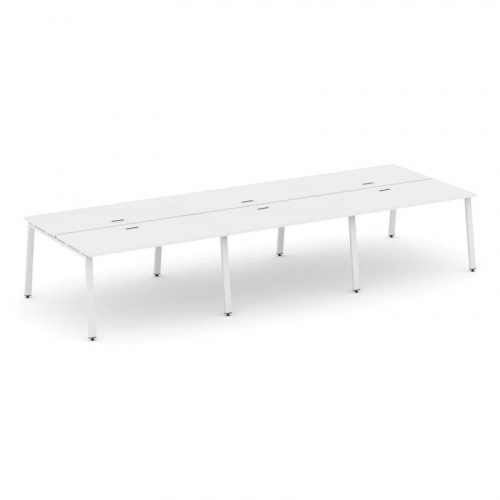 Style Project Рабочая станция 2-х сторон. SN-6A.DRS-084 Тиквуд Светлый/Металл Антрацит 4740*1632*750 фото 16