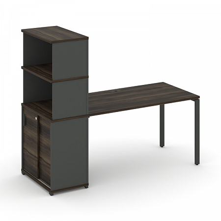 Стол офисный с опорным шкафом-купе Concept CN.SP-244