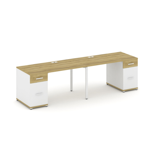 Бенч-система на 2 места с 2 опорными тумбами Concept CN.ORS-413 фото 11