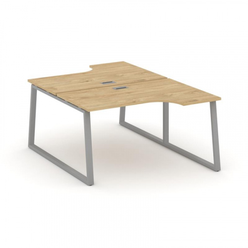 Style Project Рабочая станция эргоном. SN-6T1.DRPA-021 Акация Лорка/Металл Антрацит/Заглушка Пластик фото 2