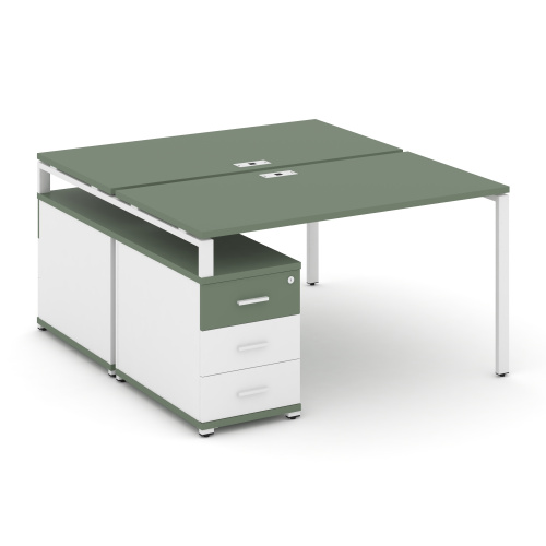 Бенч-система на 2 места с опорной тумбой Concept CN.DRS-302 фото 5 Бенч-система на 2 места с опорной тумбой Concept CN.DRS-302 фото 5