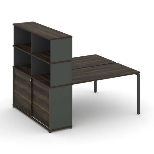 Бенч-система с опорным шкафом-купе с надставкой Concept CN.DRS-244 фото 3 Бенч-система с опорным шкафом-купе с надставкой Concept CN.DRS-244 фото 3