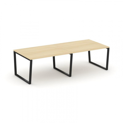 Style Project Стол переговорный SN-6T2.SPRG-044.3 Акация Лорка/Металл Антрацит 3160*1180*750 фото 8