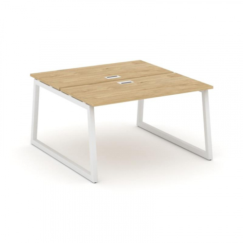 Style Project Рабочая станция 2-х сторон. SN-5T1.DRS-002 Акация Лорка/Металл Антрацит/Заглушка Пласт фото 3