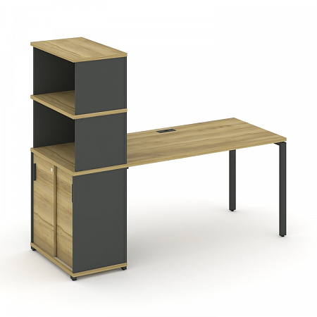 Стол офисный с опорным шкафом-купе Concept CN.SP-241