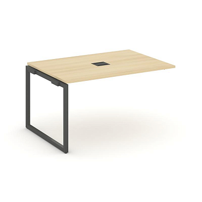 Style Project Проходной наб. элем. перег. стола SN-4O.NSPRG-003 Акация Лорка/Металл Антрацит 1380*98