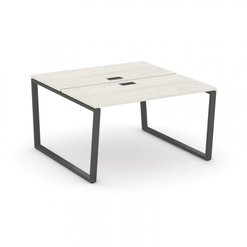 Style Project Рабочая станция 2-х сторон. SN-6T2.DRS-013 Акация Лорка/Металл Антрацит/Заглушка Пласт фото 24