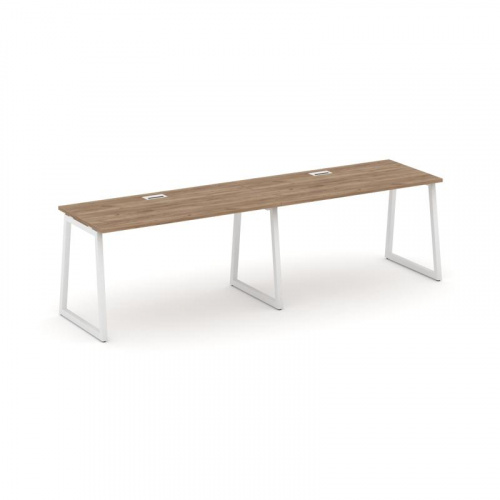 Style Project Рабочая станция 1 сторон. SN-4T1.ORS-013 Акация Лорка/Металл Антрацит/Заглушка Пластик фото 16