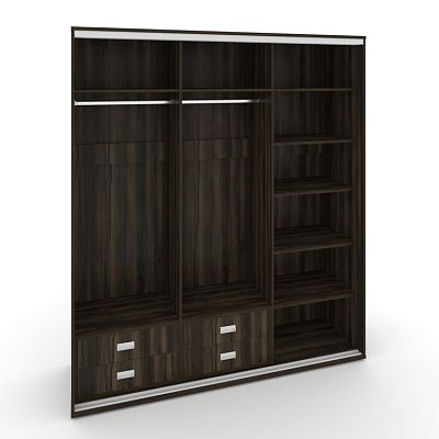 Корпус 3-х секционного шкафа высокого L=1919мм Maris SH.K3-3.1 K3