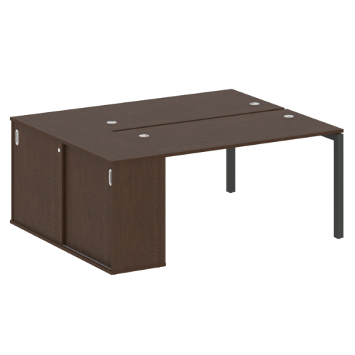 Бенч-система с шкафом-купе на П-обр. м/к Metal System Quattro 50БП.РС-СШК-1.3 фото 12 Бенч-система с шкафом-купе на П-обр. м/к Metal System Quattro 50БП.РС-СШК-1.3 фото 12