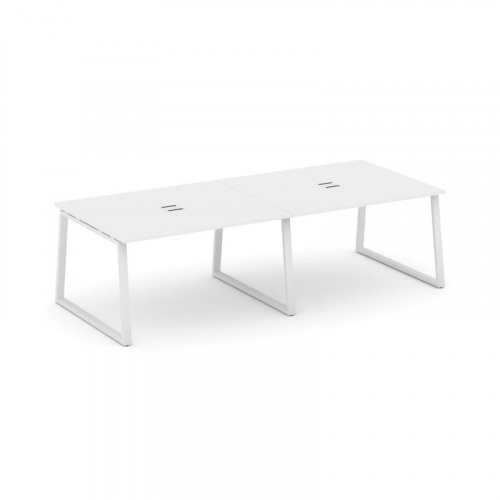 Style Project Стол переговорный SN-6T1.SPRG-042 Акация Лорка/Металл Антрацит/Заглушка Металл Антраци фото 18