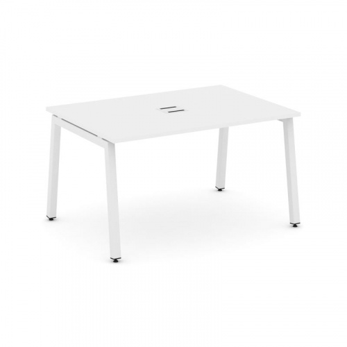 Style Project Стол переговорный SN-5A.SPRG-002 Акация Лорка/Металл Белый 1180*980*750 фото 25