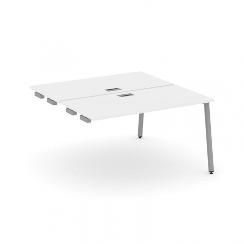 Style Project Стол-приставка к опор. элем. SN-4A.DPRS-004 Дуб Табак/Металл Белый 1580*1232*750 фото 6