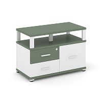 Тумба приставная с 2 ящиками Concept CN.TSP-006 W