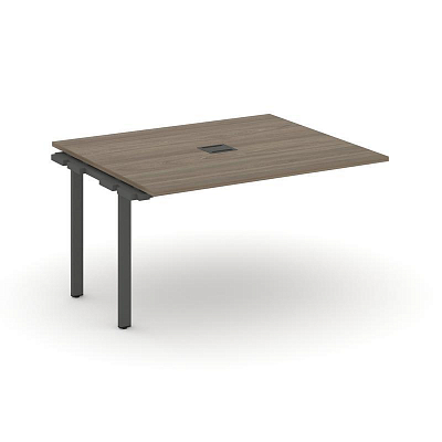 Style Project Проходной наб. элем. перег. стола SN-6P.NSPRG-033 Вяз Благородный/Металл Антрацит 1380