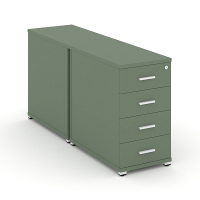 Тумба двухсторонняя опорная/приставная Concept CN.DTGO-002