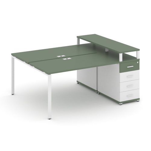 Бенч-система с 1 опорной тумбой Concept CN.DRS-409 фото 5