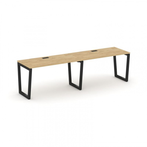 Style Project Рабочая станция 1 сторон. SN-5T2.ORS-011 Акация Лорка/Металл Антрацит/Заглушка Пластик