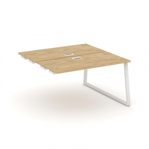 Style Project Стол-приставка к опор. элем. SN-6T1.DPRS-004 Акация Лорка/Металл Антрацит/Заглушка Пла фото 3