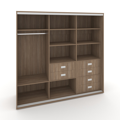 Корпус 3-х секционного шкафа низкого L=2519мм Maris SH.K3-7.2 K3 фото 2