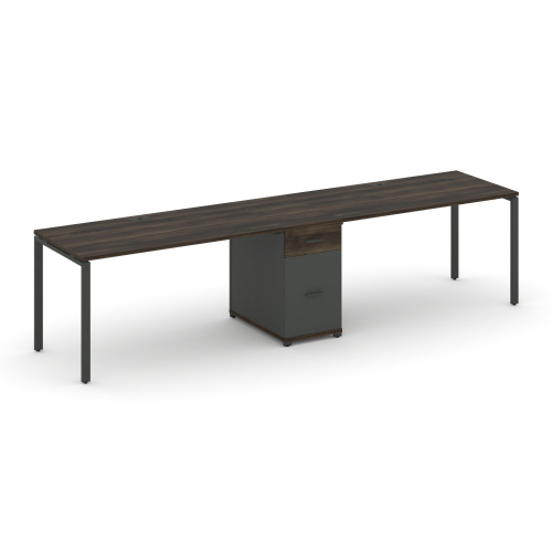 Бенч-система на 2 места с 1 опорной тумбой Concept CN.ORS-406 фото 3 Бенч-система на 2 места с 1 опорной тумбой Concept CN.ORS-406 фото 3