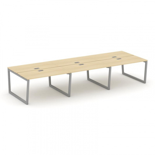 Style Project Рабочая станция 2-х сторон. SN-5T2.DRS-064 Акация Лорка/Металл Антрацит/Заглушка Пласт фото 20