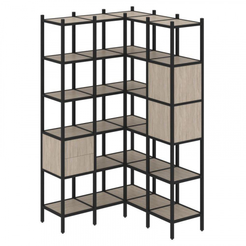 Стеллаж офисный угловой Loft VR.L-34 фото 3 Стеллаж офисный угловой Loft VR.L-34 фото 3