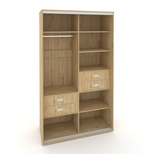 Корпус 2-х секционного шкафа высокого L=1500мм Maris SH.K2-5.1 K5 фото 4 Корпус 2-х секционного шкафа высокого L=1500мм Maris SH.K2-5.1 K5 фото 4