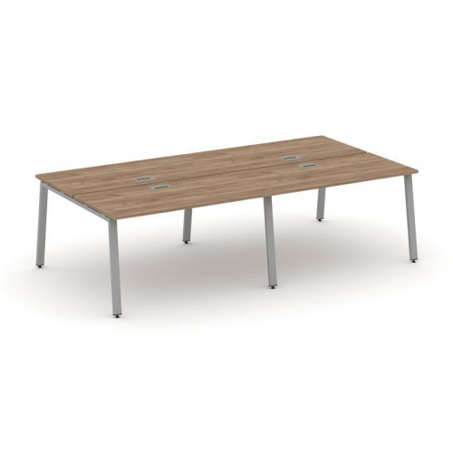 Style Project Рабочая станция 2-х сторон. SN-6A.DRS-034 Вяз Благородный/Металл Антрацит 3160*1232*75 фото 3