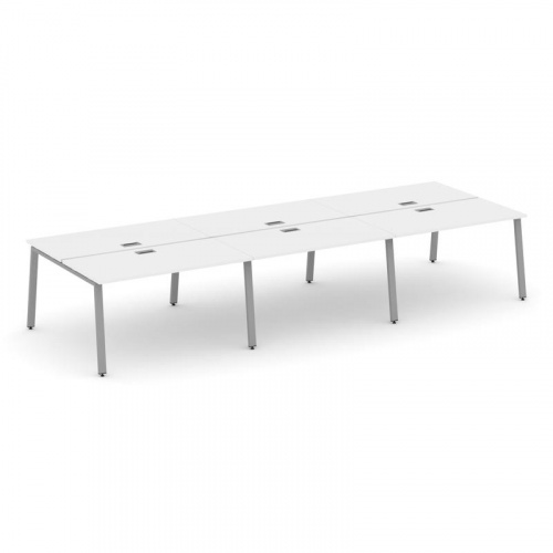 Style Project Рабочая станция 2-х сторон. SN-6A.DRS-084 Тиквуд Светлый/Металл Антрацит 4740*1632*750 фото 4