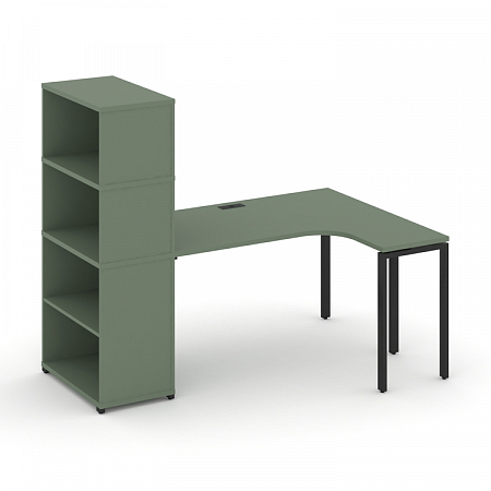 Стол эргономичный с опорным стеллажом Concept CN.SA-207(R)