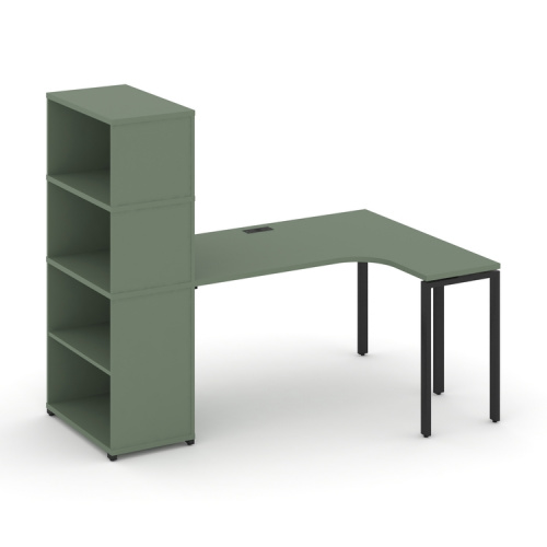 Стол эргономичный с опорным стеллажом Concept CN.SA-207(R) Стол эргономичный с опорным стеллажом Concept CN.SA-207(R)