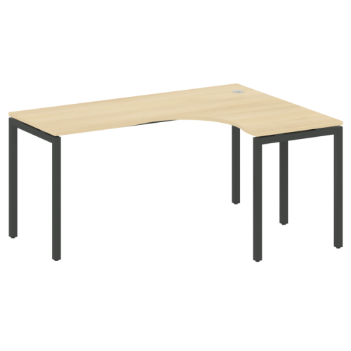 Стол криволинейный правый на П-обр. м/к Metal System Quattro 40БП.СА-4 (R) фото 10