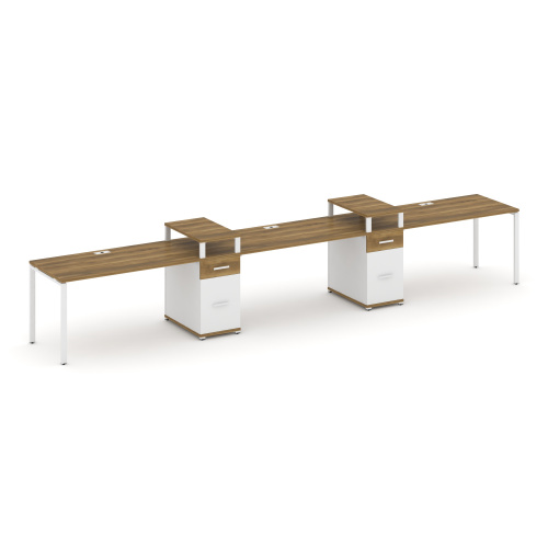 Бенч-система на 3 места с 2 опорными тумбами Concept CN.ORS-455 фото 8 Бенч-система на 3 места с 2 опорными тумбами Concept CN.ORS-455 фото 8