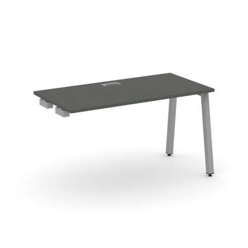 Style Project Стол-приставка к опор. элем. SN-5A.OPRS-013 Дуб Табак/Металл Белый 1380*700*750 фото 13