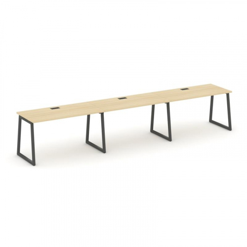 Style Project Рабочая станция 1 сторон. SN-4T1.ORS-042 Акация Лорка/Металл Антрацит/Заглушка Пластик фото 28