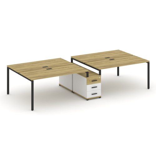 Бенч-система на 4 места с опорной тумбой Concept CN.DRS-312 фото 6 Бенч-система на 4 места с опорной тумбой Concept CN.DRS-312 фото 6