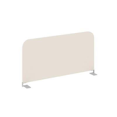 Настольный Экран боковой UNE.DEKRB-405.25 Сатин/Металл Серый 900*18*397