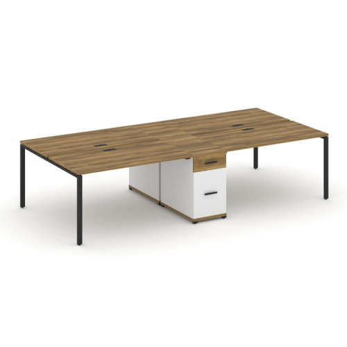 Бенч-система на 4 места с 1 опорной тумбой Concept CN.DRS-423 фото 7 Бенч-система на 4 места с 1 опорной тумбой Concept CN.DRS-423 фото 7