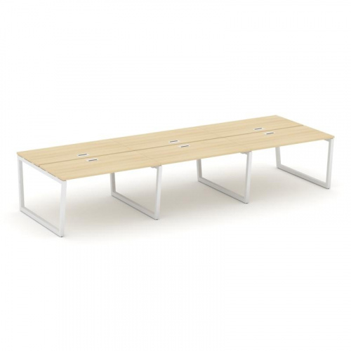 Style Project Рабочая станция 2-х сторон. SN-5T2.DRS-064 Акация Лорка/Металл Антрацит/Заглушка Пласт фото 21